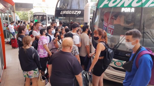 Cambio de quincena: llegan nuevos turistas a Carlos Paz