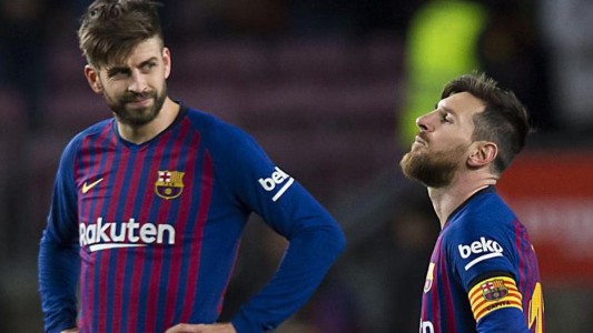 Messi vs Piqué: la tremenda pelea entre los astros