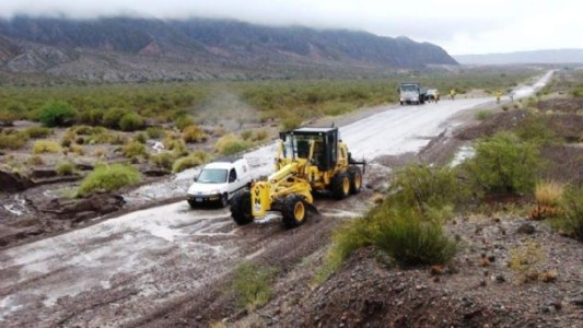 La Ruta 40, intransitable hacia cuatro departamentos de San Juan