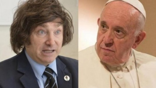 Milei criticó al papa Francisco: "Siempre parado del lado del mal"