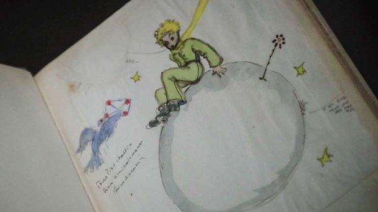 Francia expone por primera vez el manuscrito de "El Principito"