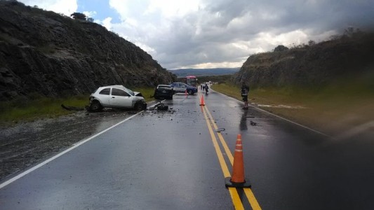 Accidente fatal en las Altas Cumbres