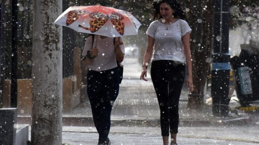 Alerta por tormentas fuertes y granizo