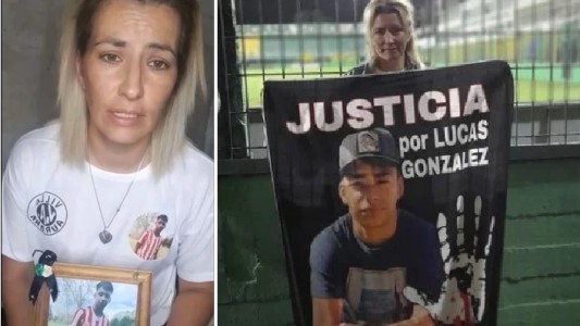 Tras intentar quitarse la vida, trasladan a la mamá de Lucas González a una institución psiquiátrica