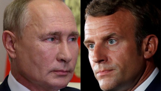 El Gobierno francés pidió a Putin "fin inmediato" de ofensiva en Ucrania