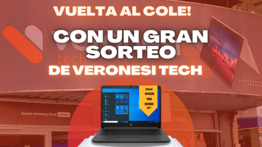 #Sorteazo de viernes: Participá por una notebook de Veronesi Tech