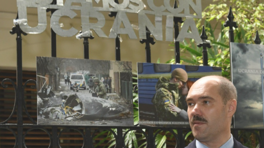 Ucrania le pidió al Gobierno que adhiera a las sanciones económicas contra Rusia