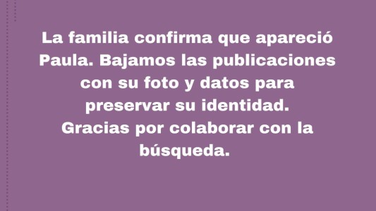 Encontraron a la joven que había desaparecido en Alta Córdoba