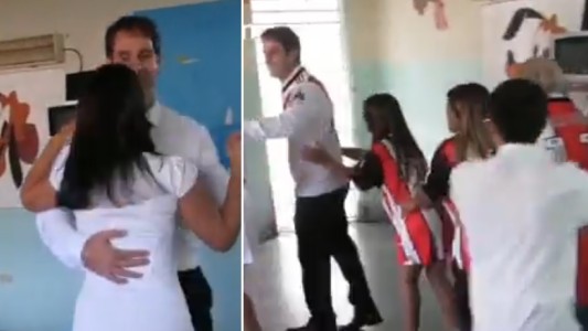 Preso en una cárcel de máxima seguridad, se casó el ex barra Alan Schlenker  y hubo carnaval carioca