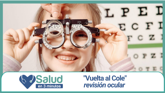 Salud ocular infantil: Vuelta al cole y la revisión ocular