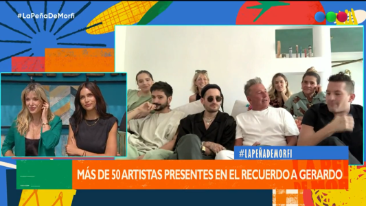 Los Montaner dijeron presente en la La Peña de Morfi