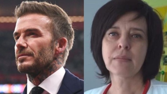 Beckham cedió su cuenta de Instagram a una médica para que muestre el horror en Ucrania