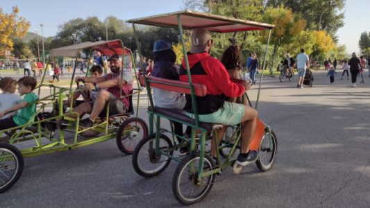 Carlos Paz repleto de turistas el domingo
