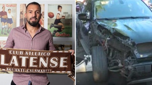 Chocó un futbolista de Platense: el test de alcoholemia le dio 1,62