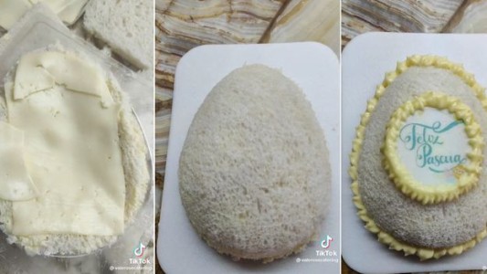 Video: creó un huevo de pascua salado y es furor en las redes sociales