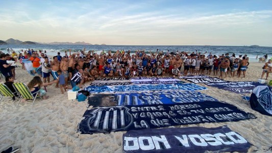 Con la ilusión intacta: así fue el banderazo de Talleres en Río de Janeiro