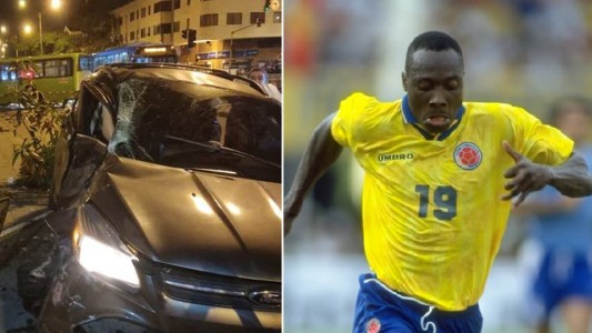 "Estado muy crítico": Freddy Rincón pelea por su vida tras un choque