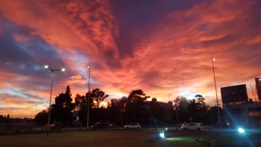 Inestable, nublado, aumento de temperatura, máxima 24°