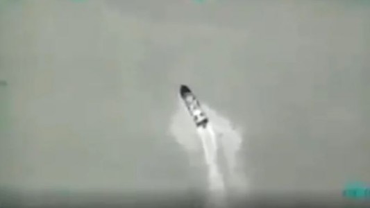 Ucrania atacó con drones y hundió dos barcos rusos en el Mar Negro