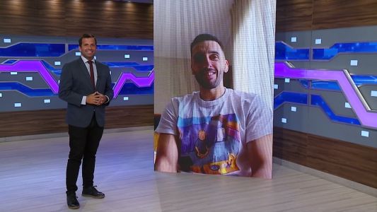 Campazzo en Telefe Noticias