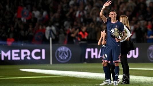 Di María se despidió del PSG con un gol en el 5-0 ante el Metz