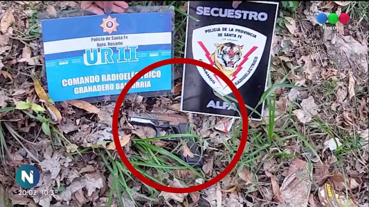 Santa Fe: Hallaron un arma cargada frente a un jardín de infantes