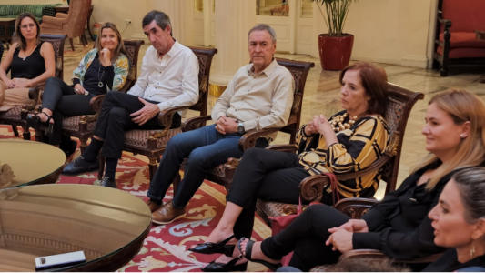 Schiaretti junto a empresarios inició las actividades en el País Vasco