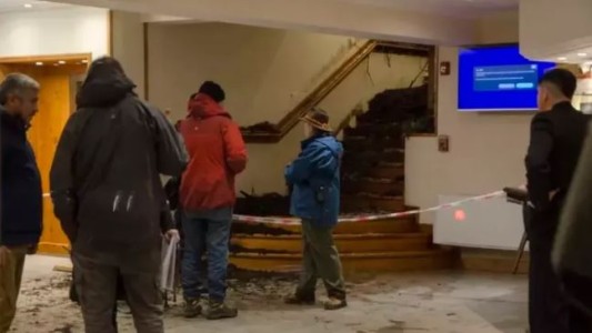 Buscan a dos personas tras alud en hotel de Bariloche que provocó un muerto y tres heridos