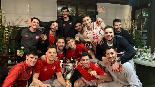 Fiesta en el Sandrín por el Instituto campeón de la Liga Nacional