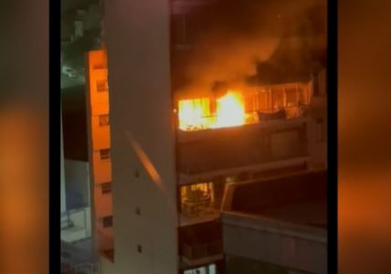 Incendio en Recoleta: fotos y video de la tragedia