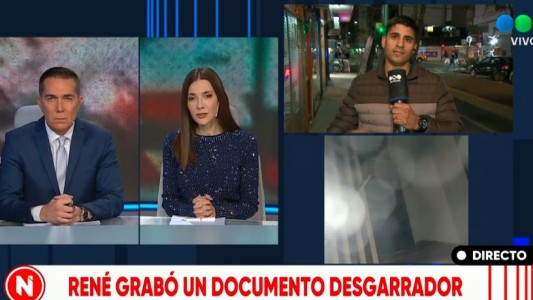 Video: los gritos del padre de la familia destruida por el fuego en Recoleta