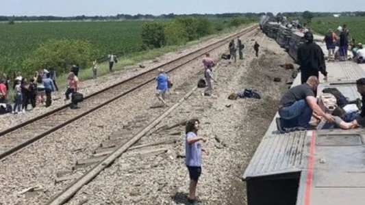 Descarriló un tren en Estados Unidos: 3 muertos y más de 240 heridos
