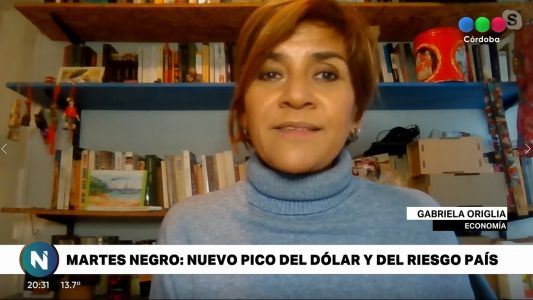 Martes negro: nuevo pico del dólar y del riesgo país