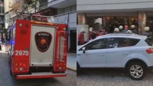 Belgrano: cuatro heridos tras caerse un ascensor desde un décimo piso