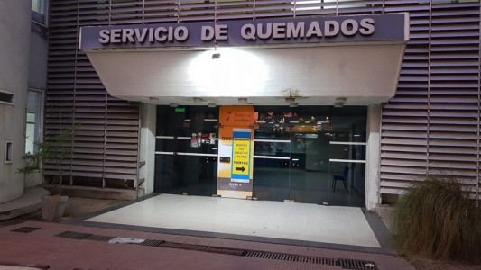 Está grave el niño quemado por explosión de salamandra