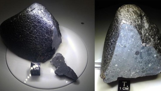Científicos localizaron el origen de "Belleza Negra", un meteorito marciano que impactó en la Tierra