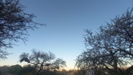 Ambiente frío, cielo despejado, máxima de 20°