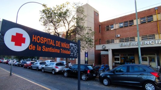 Estado de salud de niños quemados