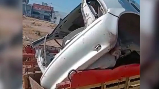 En menos de 12 horas le robaron el auto, lo cortaron y lo desarmaron