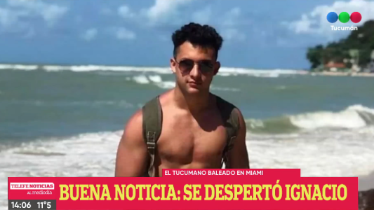 Despertó Ignacio Gallardo, el joven argentino baleado en Miami