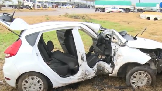 Impactante accidente en el ingreso a la ciudad de Córdoba