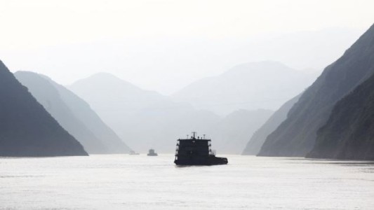 China: el río Yangtsé se encoge por ola de calor y sequía que amenazan cultivos