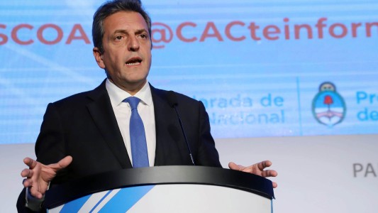 Massa: "Vamos a ser duros con quienes hicieron la avivada de afanarle reservas al Banco Central"