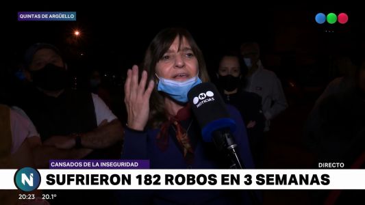 En Quintas de Argüello sufrieron 182 robos en 3 semanas