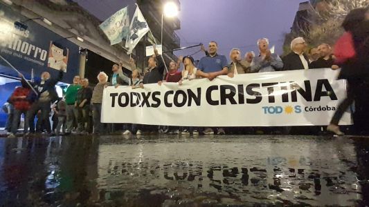 Marcha en apoyo a Cristina Fernández