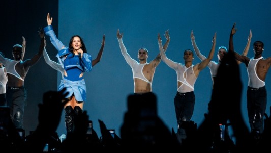 Locura en el primer show de Rosalía