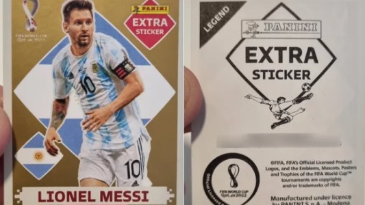 Qatar 2022: piden hasta $123.000 por la figurita de Messi