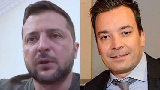 Zelenski invitó a Jimmy Fallon a Kiev para "llamar la atención del mundo"