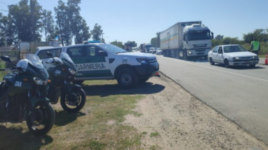 Narco intentó escapar de gendarmería, lo atraparon cuando huía por un campo