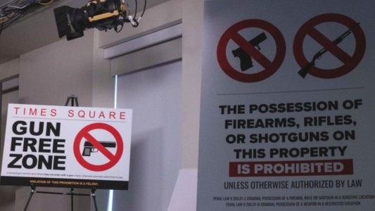 Nueva York declaró a Times Square como “zona libre de armas”
